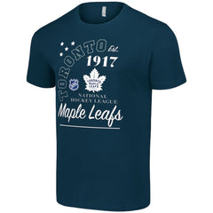 NHL Navy Toronto Maple Leafs Starter Arch City Team Graphic T-Shirt