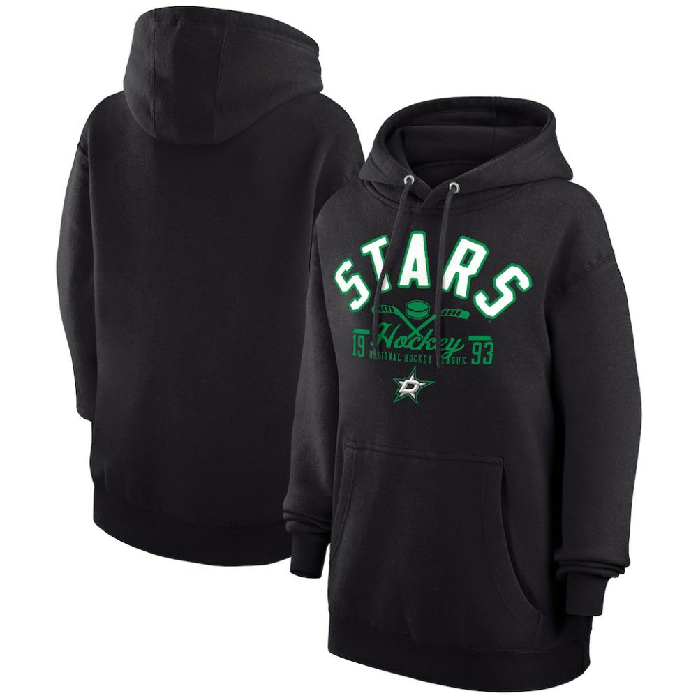 NHL Black Dallas Stars Starter Puck Pullover Hoodie