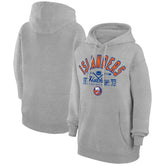 NHL Heather Gray New York Islanders Starter Puck Pullover Hoodie