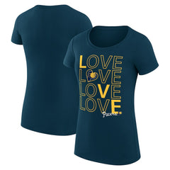 NBA Indiana Pacers G-III 4Her by Carl Banks Women's Super-Slim Fit Lightweight Basketball Love T-Shirt