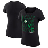 NBA Boston Celtics G-III 4Her by Carl Banks Women's Super-Slim Fit Lightweight Basketball Love T-Shirt