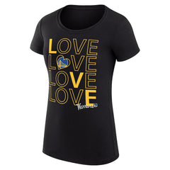 NBA Golden State Warriors G-III 4Her by Carl Banks Women's Super-Slim Fit Lightweight Basketball Love T-Shirt sale