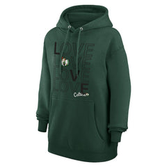 NBA Boston Celtics G-III 4Her by Carl Banks Women's Basketball Love Fleece Pullover Hoodie