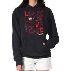 NBA Oklahoma City Thunder G-III 4Her by Carl Banks Women's Basketball Love Fleece Pullover Hoodie