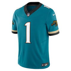 Travis Etienne Prowler Throwback Vapor F.U.S.E. Limited Jersey - Jacksonville Jaguars