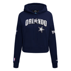 NBA Orlando Magic Pro Standard Women's 2023/24 City Edition Cropped Pullover Hoodie