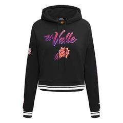 NBA Phoenix Suns Pro Standard Women's 2023/24 City Edition Cropped Pullover Hoodie