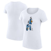 NBA Minnesota Timberwolves G-III 4Her by Carl Banks Women's Super-Slim Fit Lightweight Basketball Girls T-Shirt