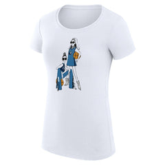 NBA Minnesota Timberwolves G-III 4Her by Carl Banks Women's Super-Slim Fit Lightweight Basketball Girls T-Shirt