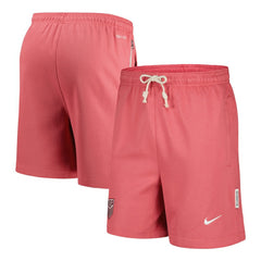 USMNT Standard Issue Fleece Performance Shorts - Nike Pink