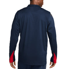 USMNT 2024 Strike Drill Performance Quarter-Zip Pullover Top - Nike Navy