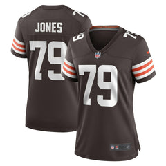 Dawand Jones Women's Team Game Jersey - Cleveland Browns