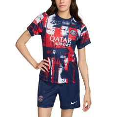 Paris Saint-Germain Women's 2024/25 Home Academy Pro Pre-Match Top - Nike Navy
