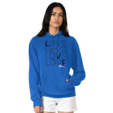 NHL Blue St. Louis Blues G-III 4Her by Carl Banks Women's Hockey Love Fleece Pullover Hoodie