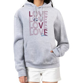 NHL Gray Colorado Avalanche G-III 4Her by Carl Banks Women's Hockey Love Fleece Pullover Hoodie