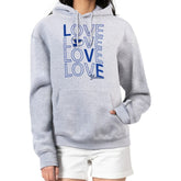 NHL Gray St. Louis Blues G-III 4Her by Carl Banks Women's Hockey Love Fleece Pullover Hoodie