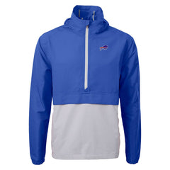 Cutter & Buck Charter Eco Recycled Anorak Half-Zip Jacket - Buffalo Bills