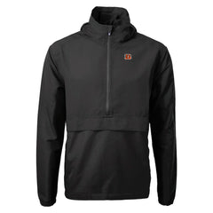 Cutter & Buck Charter Eco Recycled Anorak Half-Zip Jacket - Cincinnati Bengals