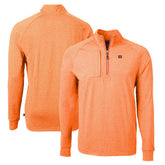 Cutter & Buck Adapt Eco Knit Quarter-Zip Pullover Top - Cincinnati Bengals