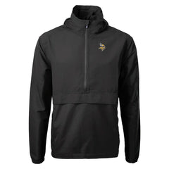 Cutter & Buck Charter Eco Recycled Anorak Half-Zip Jacket - Minnesota Vikings
