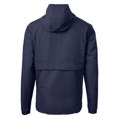 Cutter & Buck Charter Eco Recycled Anorak Half-Zip Jacket - New York Giants