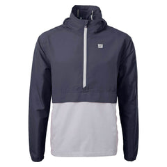 Cutter & Buck Charter Eco Recycled Anorak Half-Zip Jacket - New York Giants