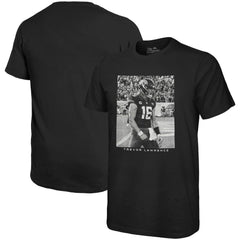 Trevor Lawrence Majestic Threads Oversized Player Image T-Shirt - Jacksonville Jaguars