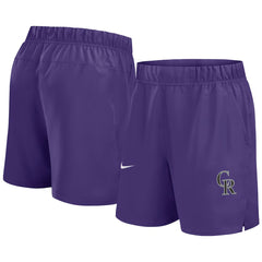 MLB Colorado Rockies Nike Woven Victory Dri-FIT Shorts