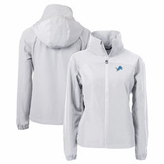 Cutter & Buck Women's Charter Eco Recycled Full-Zip Jacket - Detroit Lions