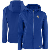 Cutter & Buck Women's Evoke Eco Softshell Recycled Full-Zip Hooded Jacket - Los Angeles Chargers
