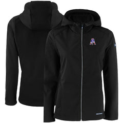 Cutter & Buck Women's Evoke Eco Softshell Recycled Full-Zip Hooded Jacket - New England Patriots