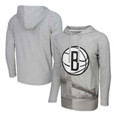 NBA Brooklyn Nets Stadium Essentials Atrium Raglan Long Sleeve Hoodie T-Shirt