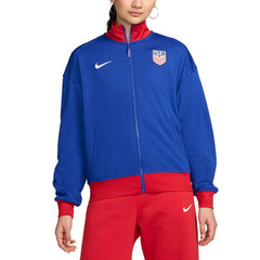 USMNT Women's 2024 Academy Pro Anthem Full-Zip Jacket - Nike Royal