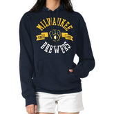 MLB Milwaukee Brewers G-III 4Her by Carl Banks Women's City Graphic Pullover Hoodie