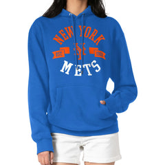 MLB New York Mets G-III 4Her by Carl Banks Women's City Graphic Pullover Hoodie
