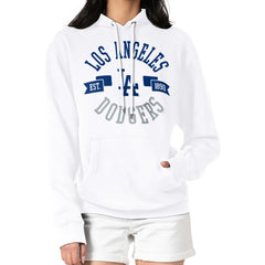 MLB Los Angeles Dodgers G-III 4Her by Carl Banks Women's City Graphic Pullover Hoodie