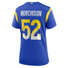 Larrell Murchison Women's Team Game Jersey - Los Angeles Rams