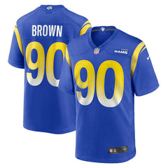 Earnest Brown IV Team Game Jersey - Los Angeles Rams