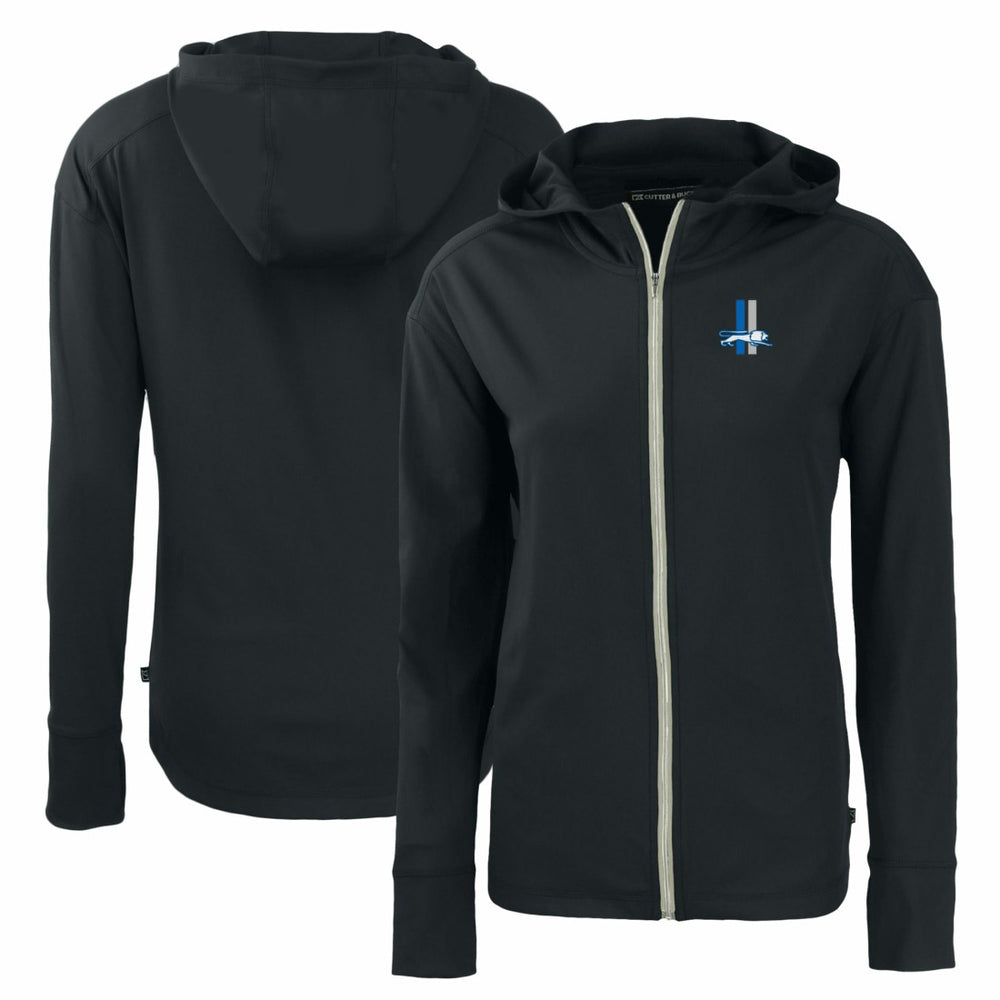 Cutter & Buck Women's Throwback Daybreak Eco Recycled Half-Zip Hoodie - Detroit Lions