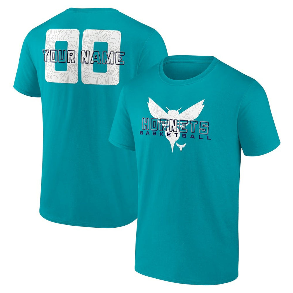 NBA Charlotte Hornets Stellar Personalized Name & Number T-Shirt