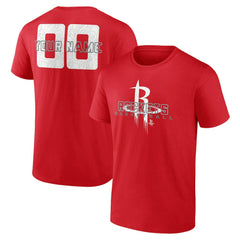 NBA Houston Rockets Stellar Personalized Name & Number T-Shirt