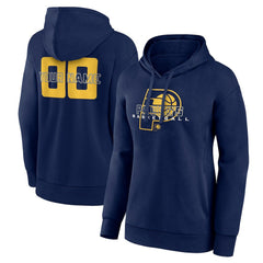 NBA Indiana Pacers Women's Stellar Personalized Name & Number Pullover Hoodie