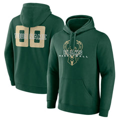 NBA Milwaukee Bucks Stellar Personalized Name & Number Pullover Hoodie