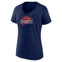NBA Oklahoma City Thunder Women's Stellar Personalized Name & Number V-Neck T-Shirt