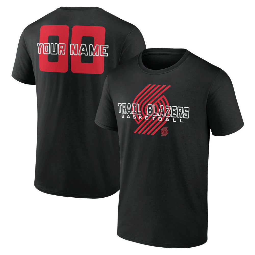 NBA Portland Trail Blazers Stellar Personalized Name & Number T-Shirt