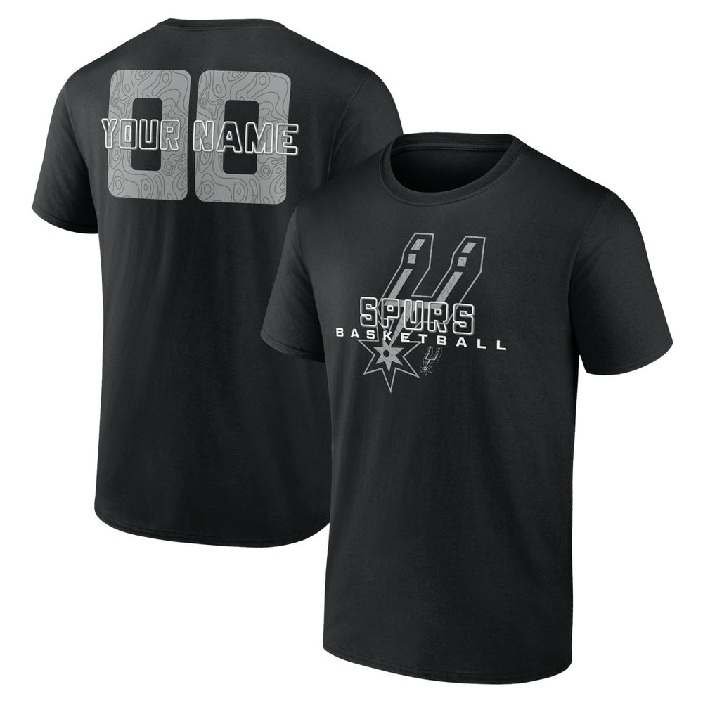 NBA San Antonio Spurs Stellar Personalized Name & Number T-Shirt