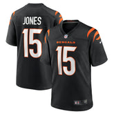 Charlie Jones Team Game Jersey - Cincinnati Bengals