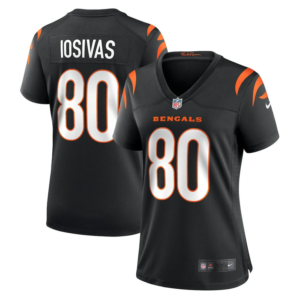 Andrei Iosivas Women's Team Game Jersey - Cincinnati Bengals