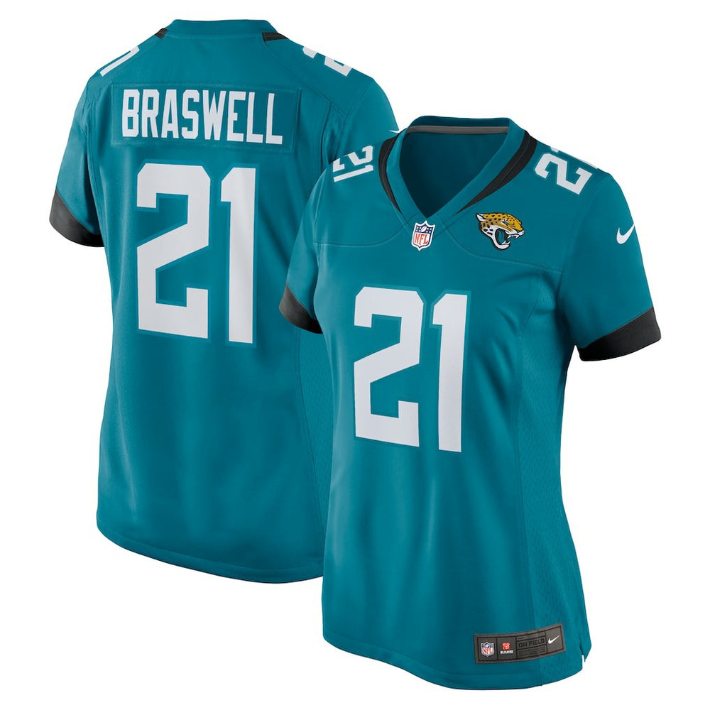 Christian Braswell Women's Team Game Jersey - Jacksonville Jaguars