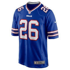 Ty Johnson Team Game Jersey - Buffalo Bills